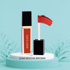 Beauty Glazed Lipstick Macha Brown 124